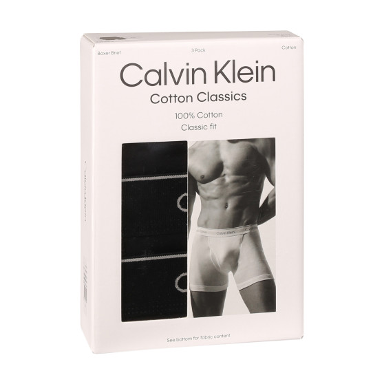 3PACK Boxers para homem Calvin Klein preto (NB4003A-001)