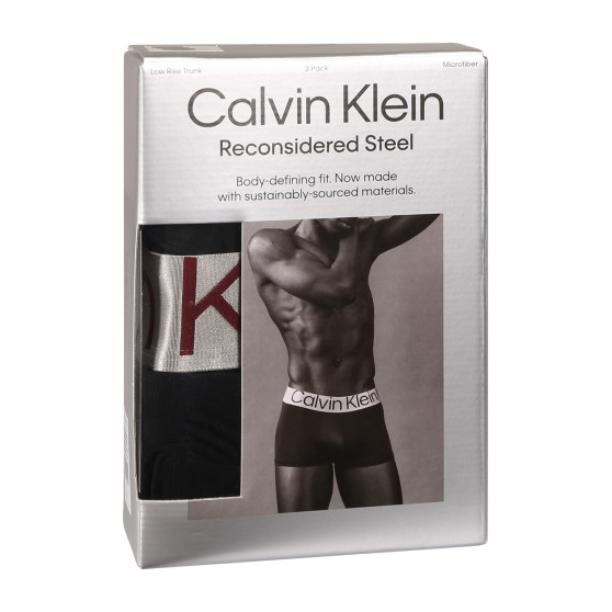 3PACK Boxers para homem Calvin Klein preto (NB3074A-Q09)