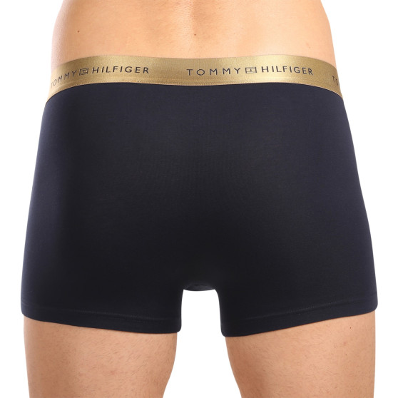 3PACK Boxers para homem Tommy Hilfiger azul escuro (UM0UM03411 0TU)