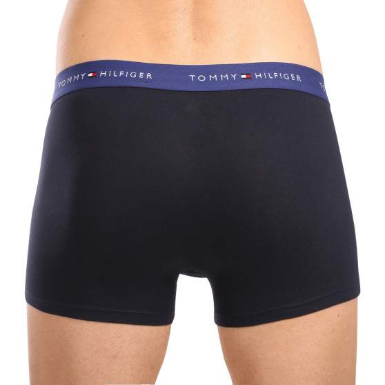 3PACK Boxers para homem Tommy Hilfiger azul escuro (UM0UM02763 0WN)