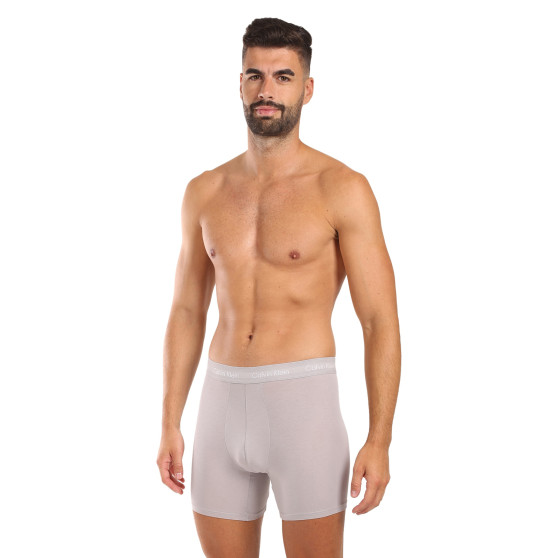 3PACK Boxers para homem Calvin Klein multicolorido (NB1770A-QRH)