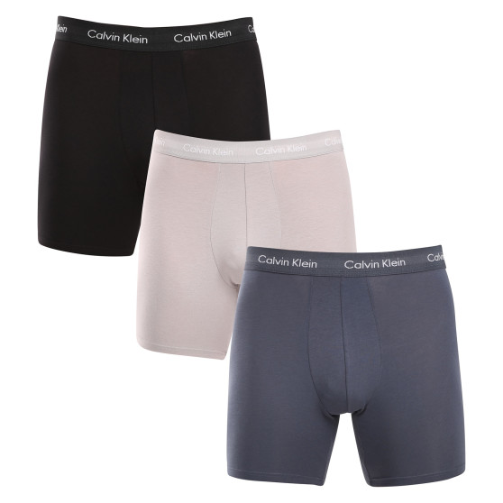 3PACK Boxers para homem Calvin Klein multicolorido (NB1770A-QRH)